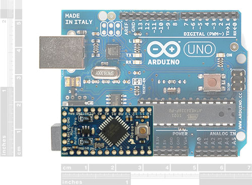 Arduino Uno R3 Vs Arduino Pro Mini