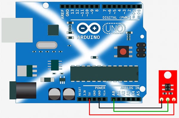 Arduino Line Follower Analog Connection
