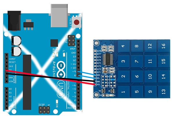 Using the Capacitive Touch Pad with Arduino