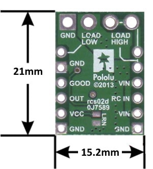 RC Switch with Medium Low-Side MOSFET Dimensions