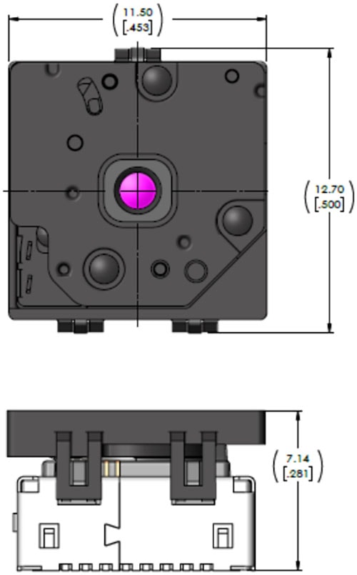 FLIR Lepton Module 2.5 Dimensions