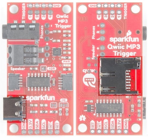 Getting Started with the Qwiic MP3 Trigger